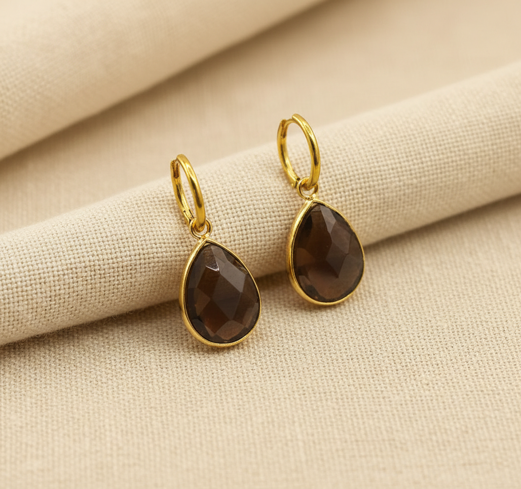 Oorbellen naturals 'Sterre'