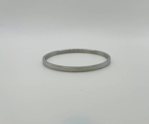 Armband stainless steel ‘Snake’ zilverkleur