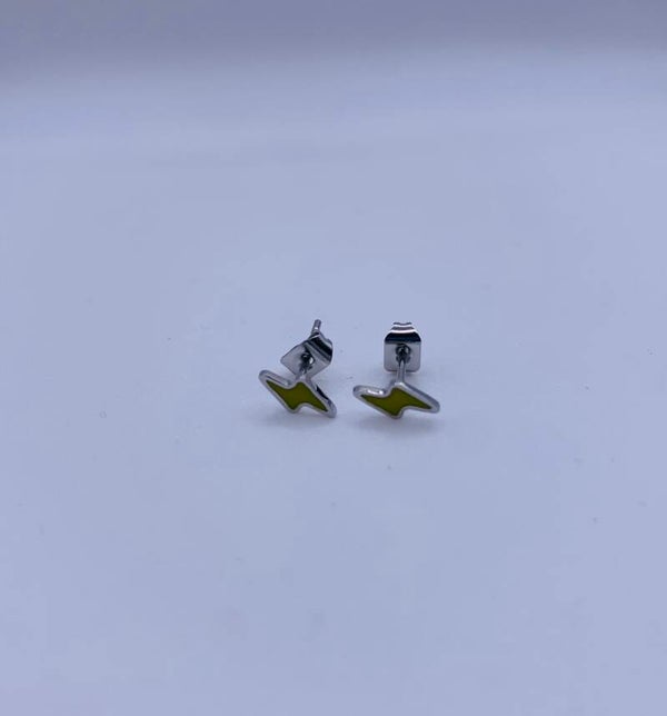 Oorstekers stainless steel 'Silver lightning'