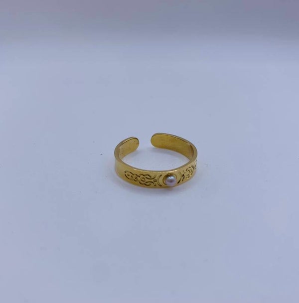 Ring stainless steel 'Maike'