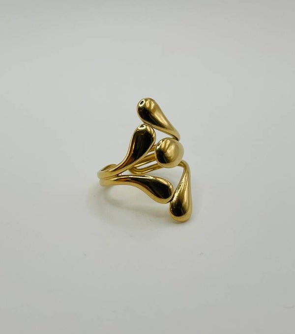 Ring stainless steel ‘Netty’
