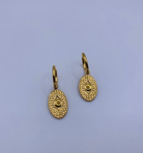 Oorbellen stainless steel 'Lisa'