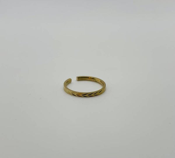 Ring stainless steel ‘Nola’
