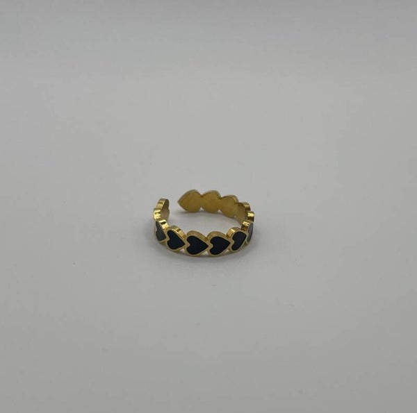 Ting stainless steel ‘Katja’ Gold & Black’
