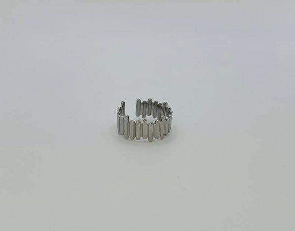 Ring stainless steel zilverkkeur ‘Miranda’