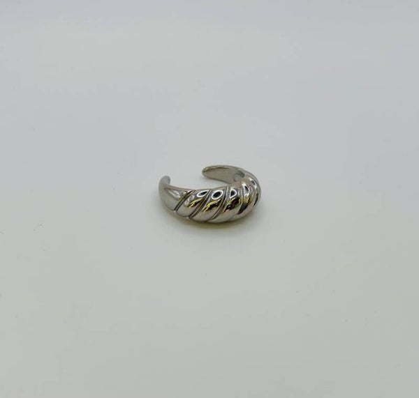 Ring stainless steel zilverkleur ‘Freya’