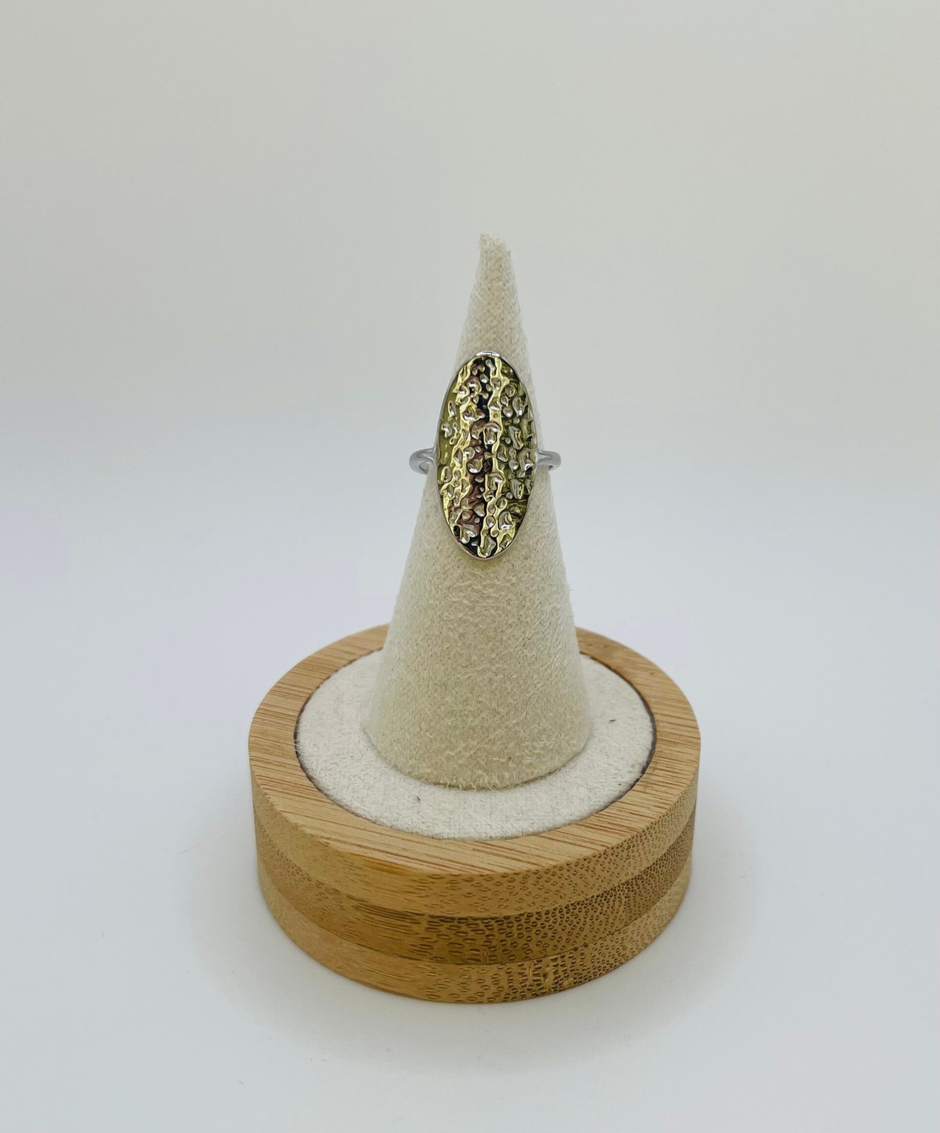 Ring stainless steel zilverkleur ‘Belinda’