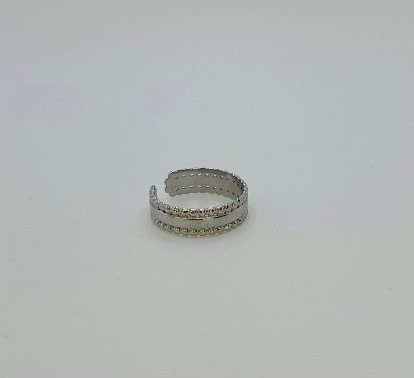 Ring stainless steel zilverkleur ‘Talina’