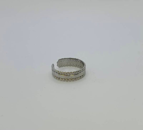 Ring stainless steel zilverkleur ‘Talina’