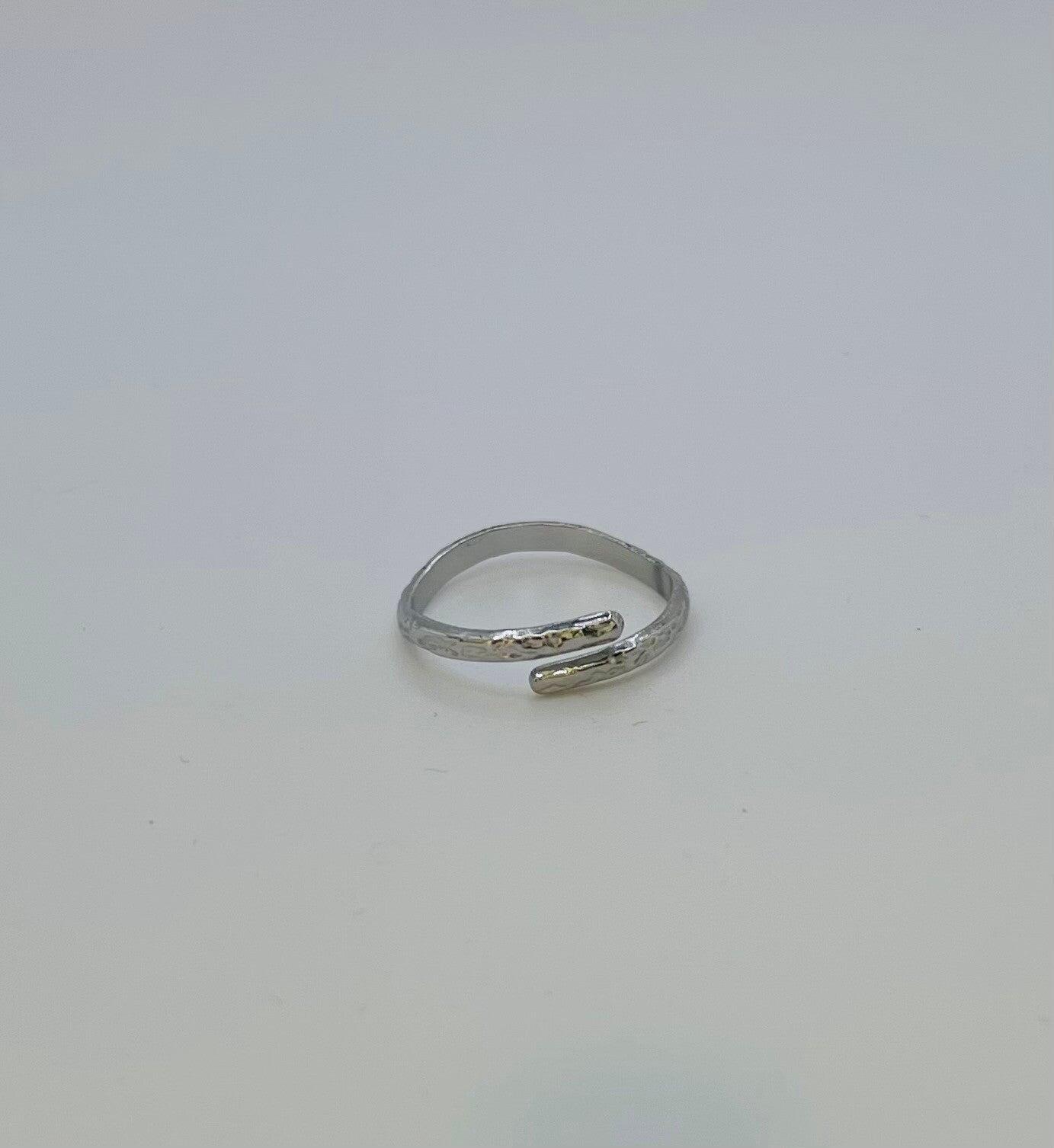 Ring stainless steel zilverkleur ‘Elise’