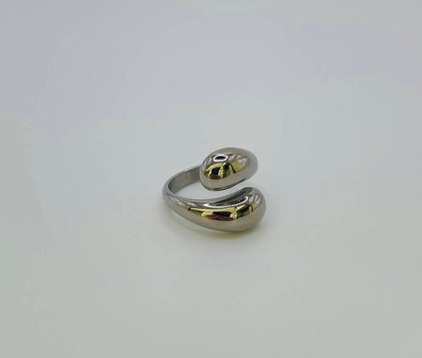 Ring stainless steel zilverkleur ‘Molly’
