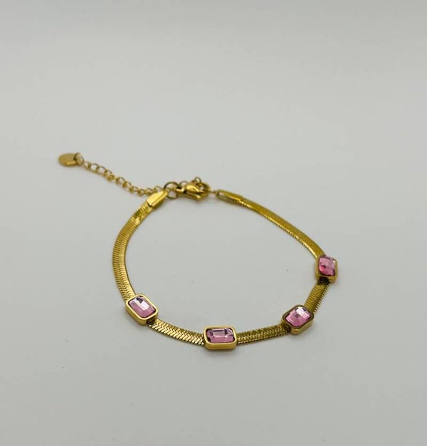 Armband stainless steel ‘Kaitlin’