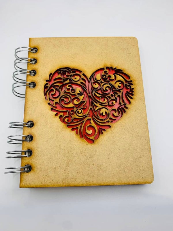 Duurzaam notitieboek Komoni Amsterdam A6 'Hart'