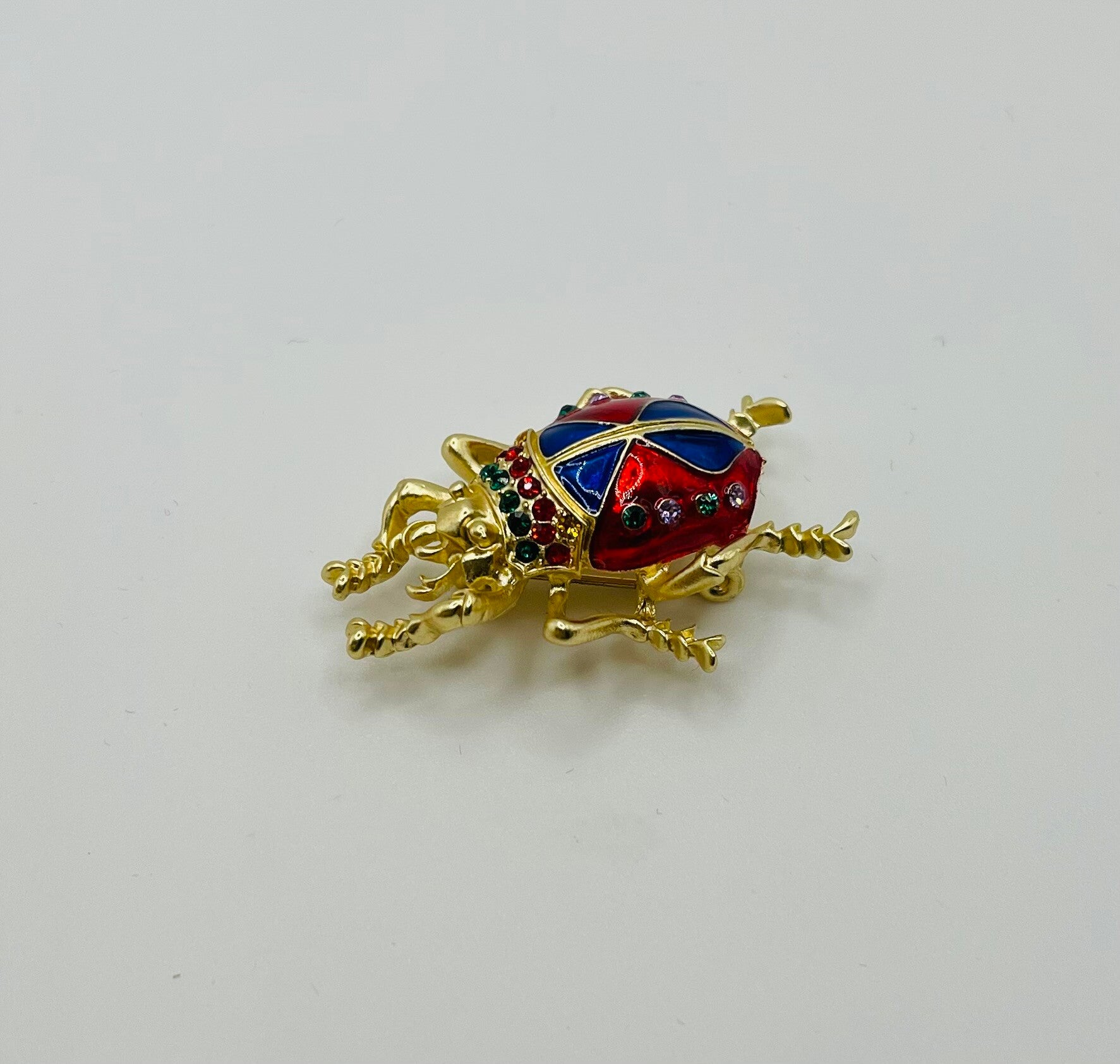 Broche Kever met strass