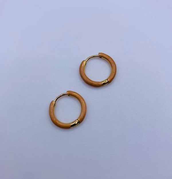 Oorringen stainless steel 'Jamie'