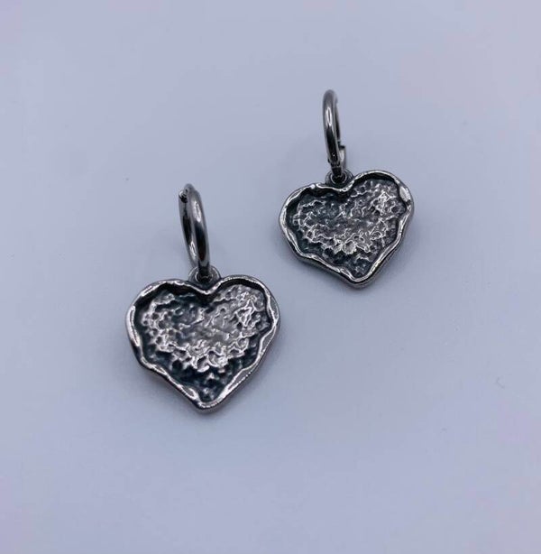 Oorbellen stainless steel zilverkleur 'Suus'