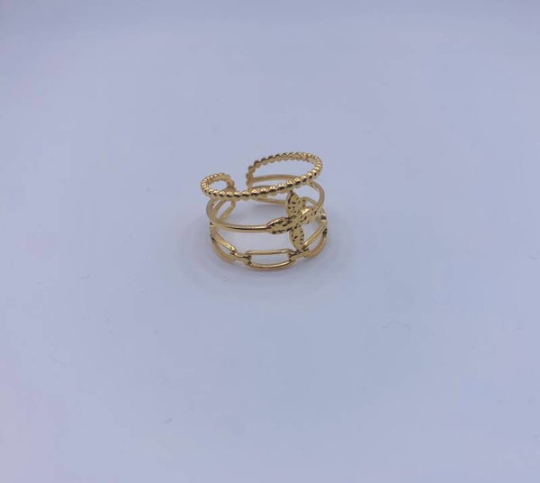 Ring stainless steel 'Karen'