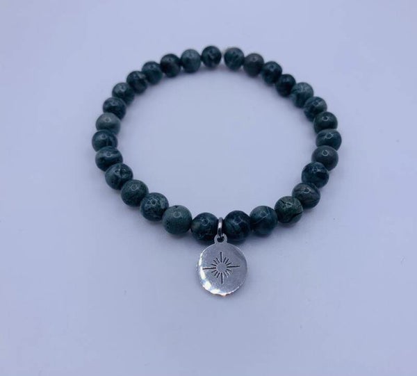 Damesarmband natuursteen 'Bibi'