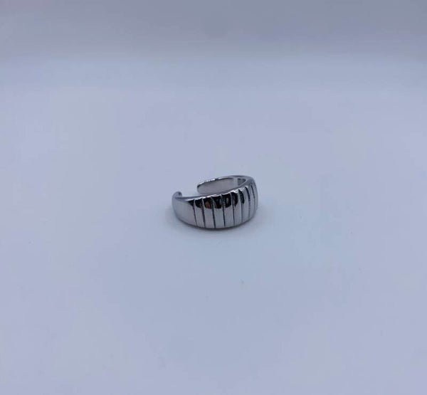 Ring stainless steel zilverkleur 'Megan'