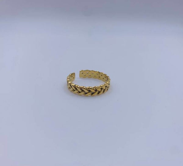 Ring stainless steel 'Luna'