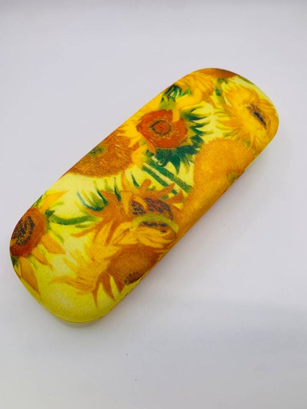 Brillenkoker Vincent van Gogh, Zonnebloemen.