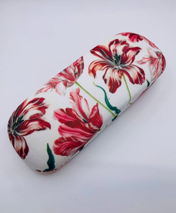 Brillenkoker Maria Sybilla Merian, drie tulpen