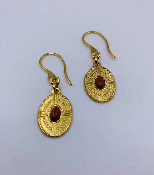 Oorbellen stainless steel 'Desi'