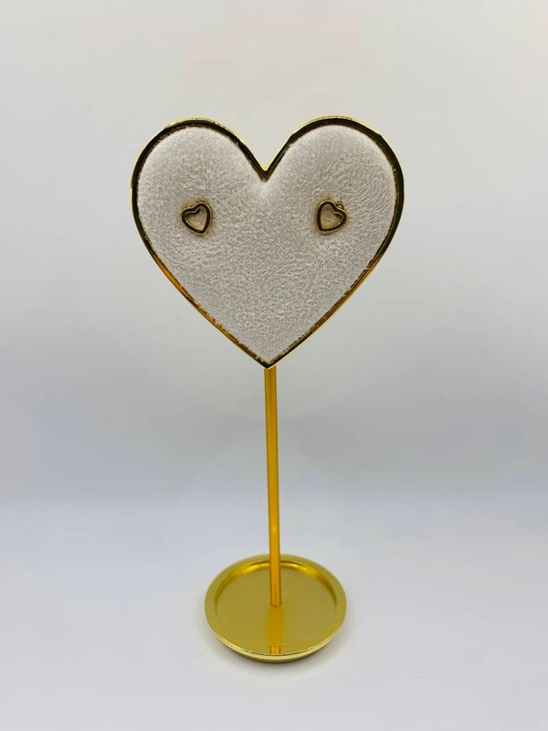 Oorstekers stainless steel 'Fleur'