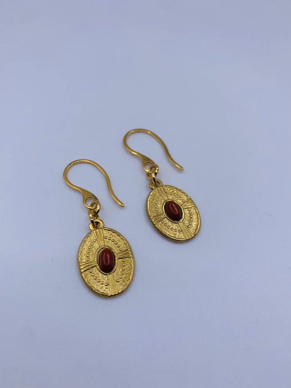 Oorbellen stainless steel 'Mickey'