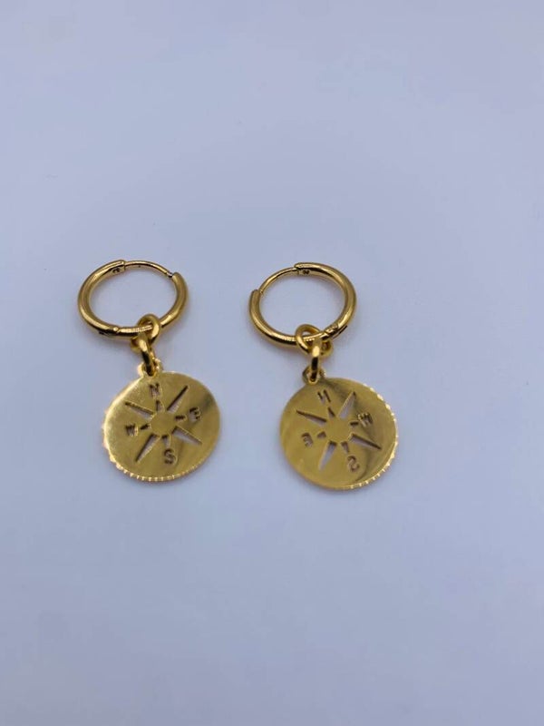 Oorbellen stainless steel 'Aafke'