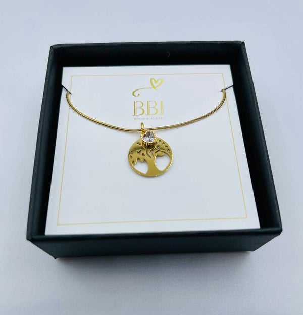 Ketting Sparkle 'Tree of life'