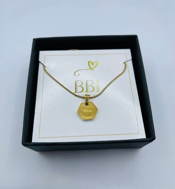 Ketting Sparkle 'Mom'