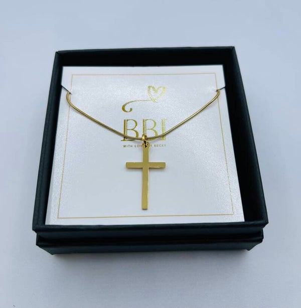 Ketting Sparkle 'Kruis'