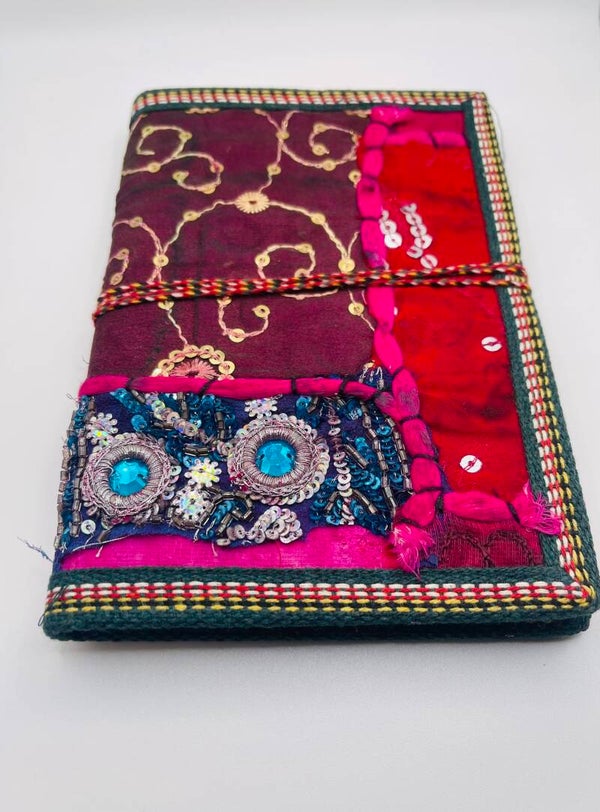 Notitieboek duurzaam textiel Middenmaat 'Abby'