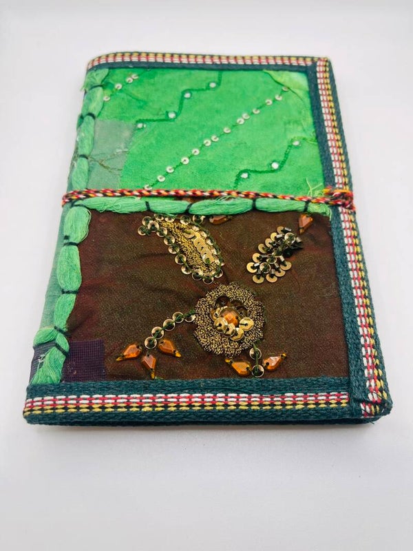 Notitieboek duurzaam textiel Middenmaat 'Carmen'