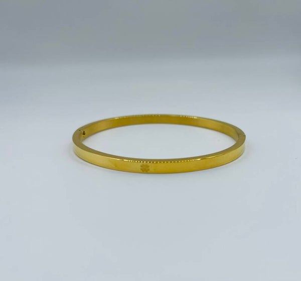 Armband stainless steel 'Clover'