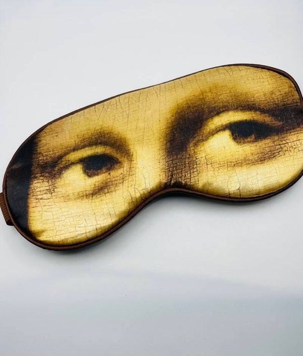 Slaapmasker Leonardo da Vinci, Mona Lisa