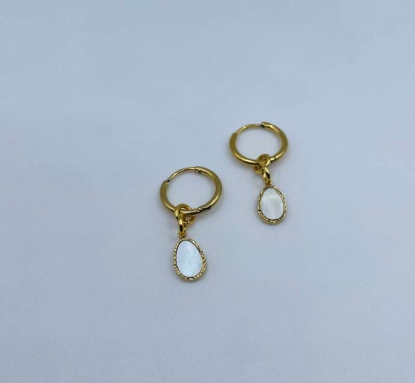 Oorbellen stainless steel 'Jess'