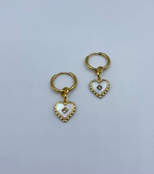 Oorbellen stainless steel 'Lola'