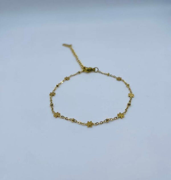 Armband stainless steel 'Daisy'