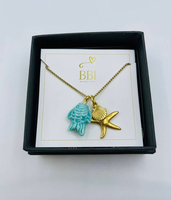 Ketting Sparkle 'Sea'