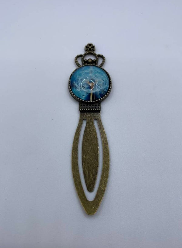 Boekenlegger metaal 'Paardenbloem'