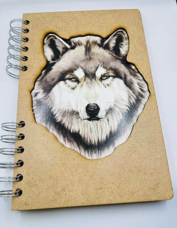Notitieboek duurzaam Komoni Amsterdam A5  ''Wolf'