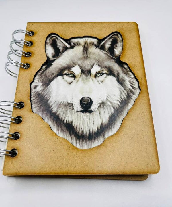 Notitieboek Duurzaam Komoni Amsterdam A6 'Wolf'