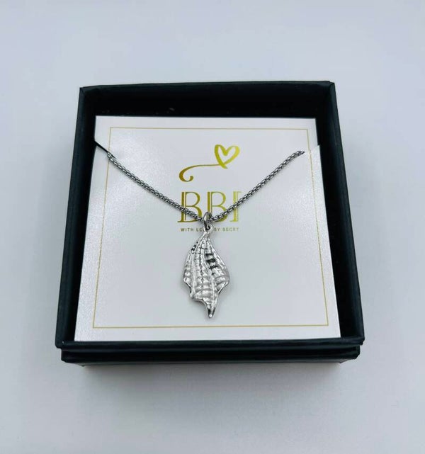 Ketting Sparkle zilverkleur 'Angel'