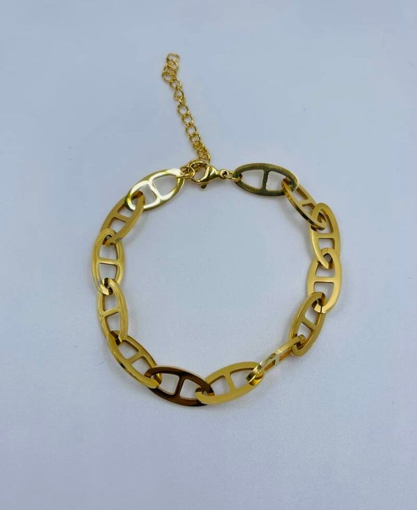 Armband stainless steel 'Fee'