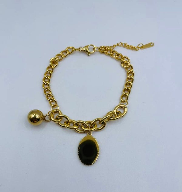 Armband stainless steel 'Raina'