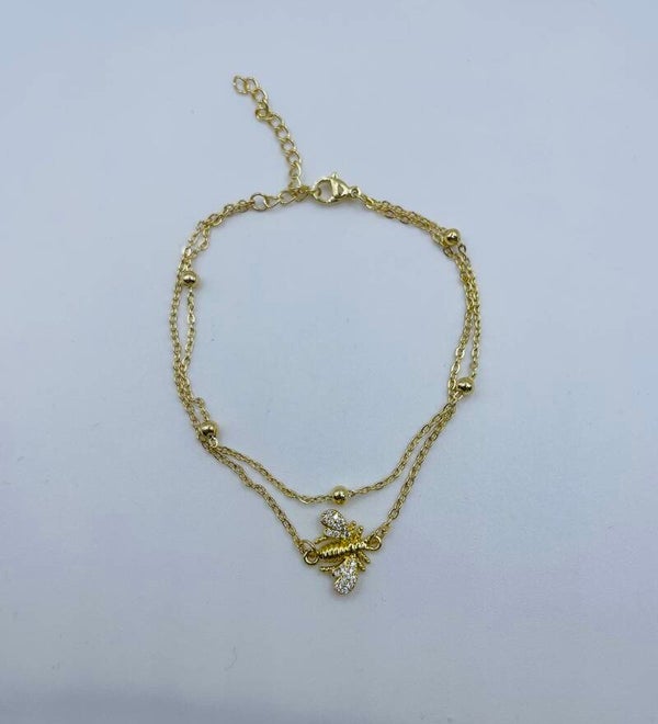 Armband stainless steel 'Beebee'