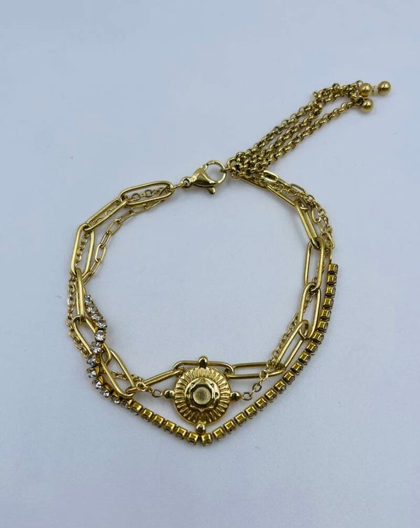 Armband stainless steel 'Tatiana'