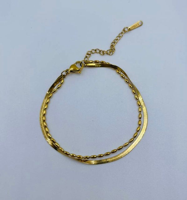 Armband stainless steel 'Natasha'